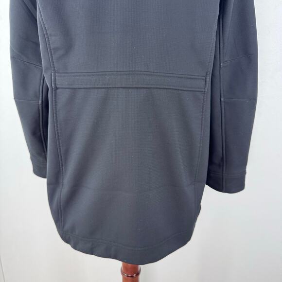 Roots73 Womens Large Black Oaklake Softshell Fleece Lining Jacket Outdoors Basic - Picture 9 of 11
